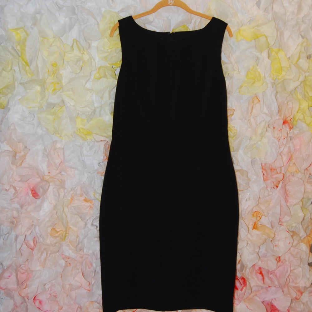 Talbots sleeveless sheath dress